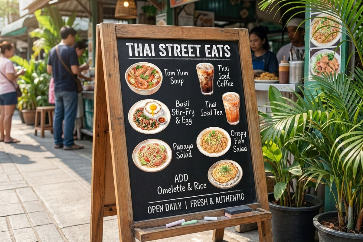 Thai Street Food 35 Clipart Bundle, a Food Illustration by Eyestudio (Photo 5 of 6)