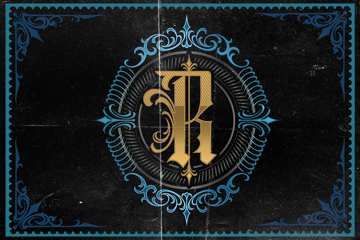 Santero Modern Blackletter Font, a Blackletter Font by dansdesign (Photo 5 of 7)