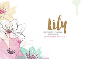 Floral Photoshop Brushes, a Brush Add-On by Create The Cut (Thumbnail 5 of 5)