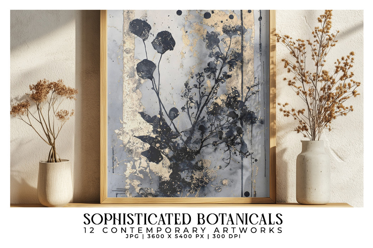 Sophisticated Botanicals, a Decorative Illustration by Digital Art Creations (Photo 6 of 7)