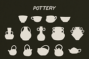 Magical Pottery Illustration Set, an Object Illustration by Aesthetic Vault (Thumbnail 3 of 11)