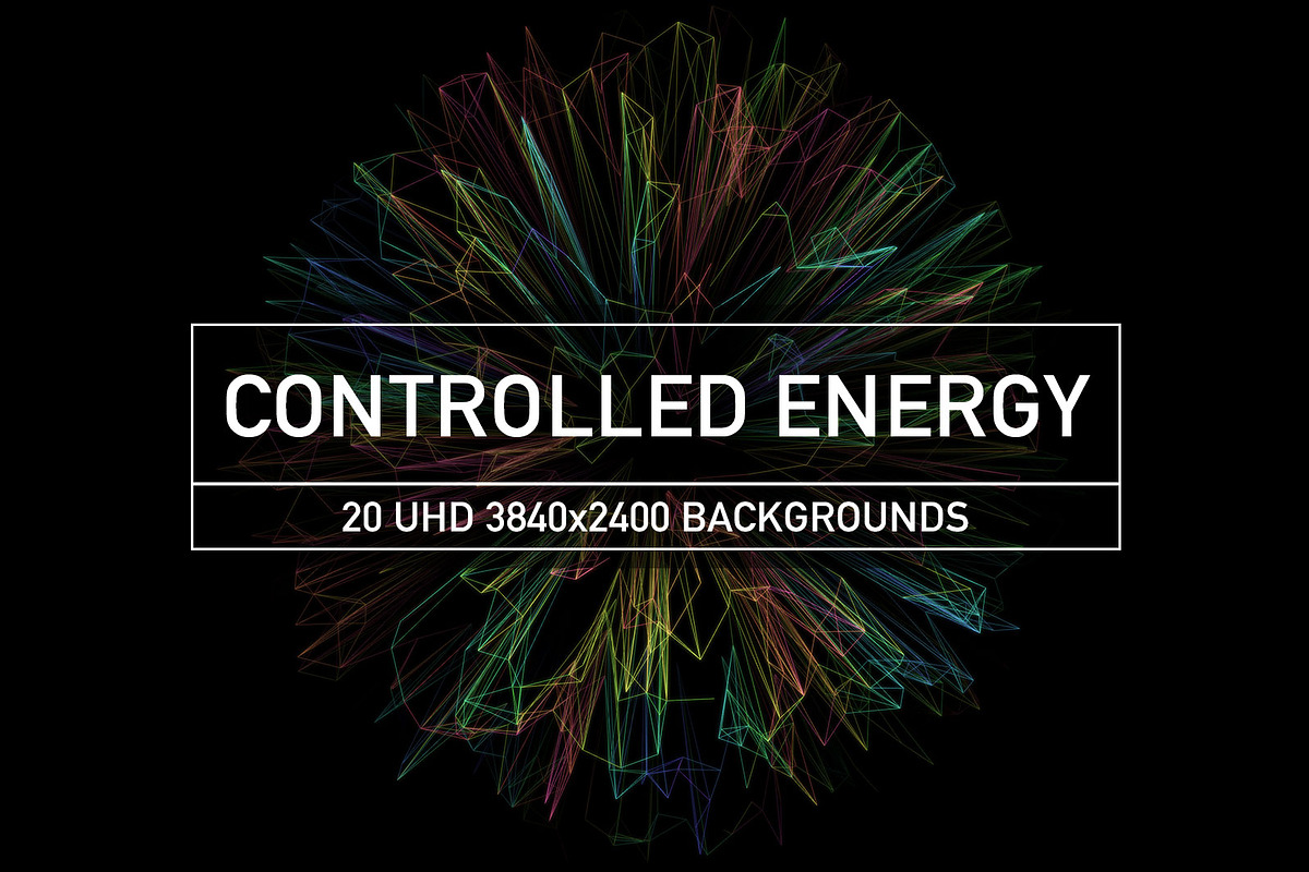 Controlled Energy Backgrounds Set, a Texture Graphic by Energy