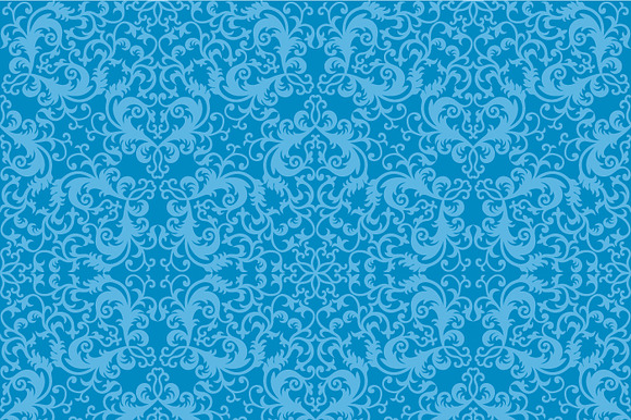Abstract Seamless Floral Pattern