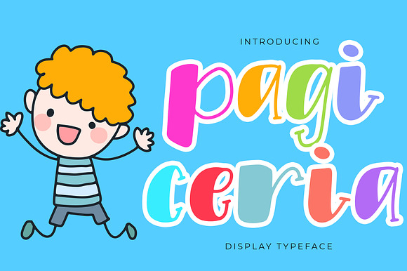 Pagi Ceria Extraordinary Font preview 8