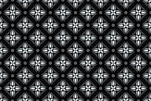 Black Decorative Seamless Pattern, a Pattern Graphic by Mightyfire