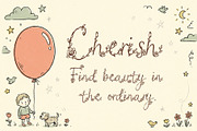 HoneiMoylavi, Delicate Floral Script, a Script Font by HypeWorksCo (Thumbnail 15 of 19)