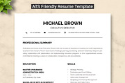 Executive Director Resume Template, a Resume Template by ResumeInventor (Thumbnail 1 of 9)