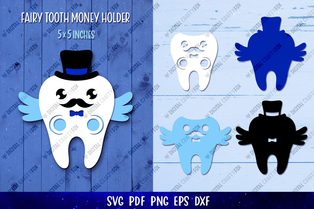 Tooth Fairy Money Holder Bundle, an Illustration by Digital_Craftyfox (Photo 7 of 19)