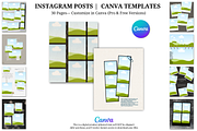 30 Instagram Post Canva Templates, a Social Media Template by Wicked Creative (Thumbnail 1 of 19)
