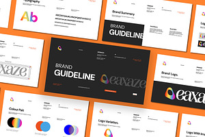 Brand Guideline Presentation, a Presentation Template by Mighty-Slide