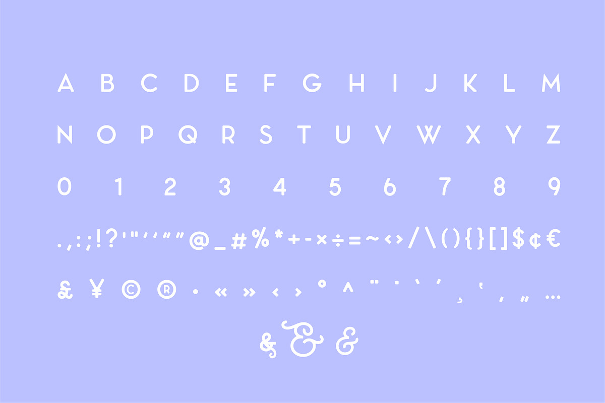 Carino - A Modern Elegant Typeface, a Sans Serif Font by Kaligra.co (Photo 13 of 14)