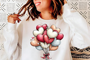 Romantic Watercolor Love Clipart, an Illustration by SinaCreation (Thumbnail 7 of 9)