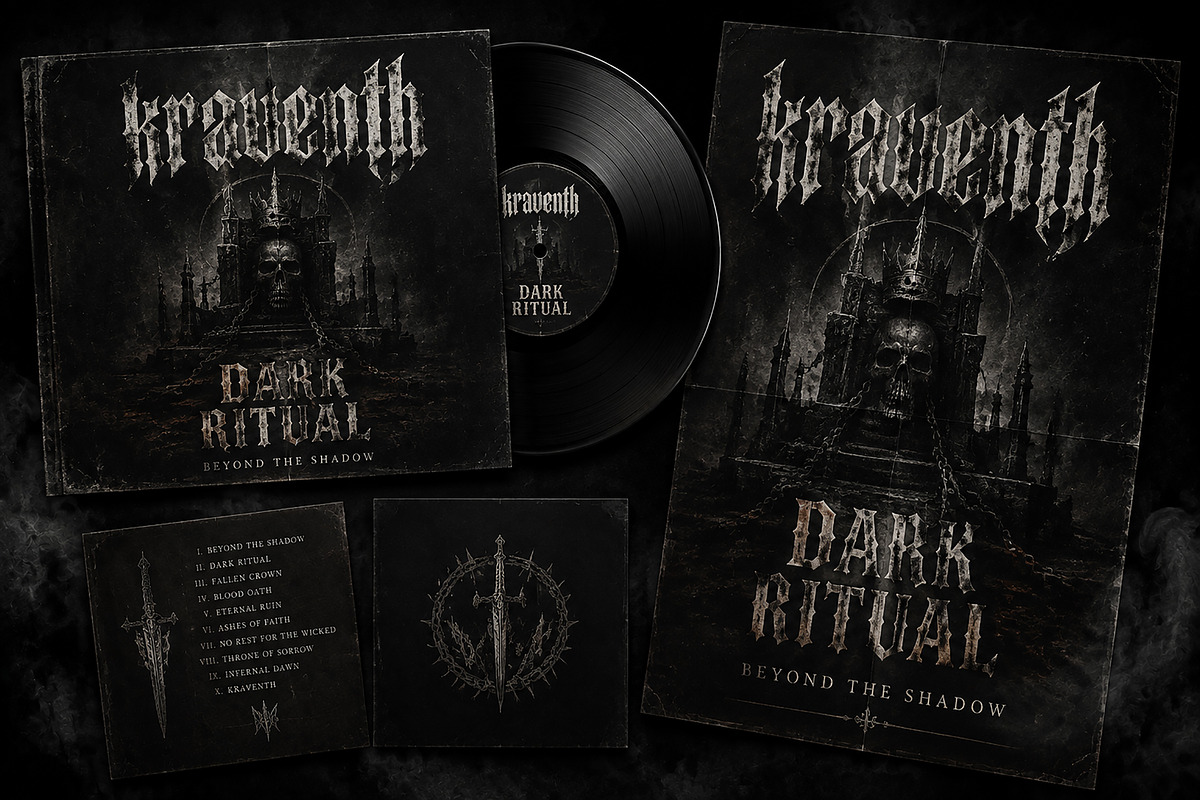 Kraventh – Dark Gothic Blackletter, a Blackletter Font by Wow Magic (Photo 5 of 5)
