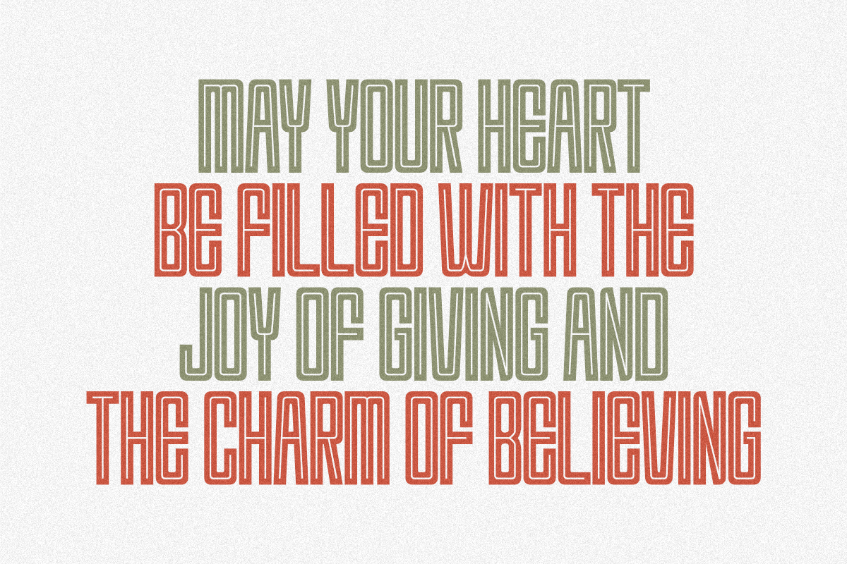 Charming Christmas - Display Font, a Sans Serif Font by Pian45 Studio (Photo 2 of 6)