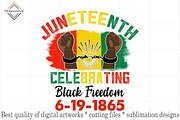 Combo Juneteenth Sublimation Design, a Decorative Illustration by DiamondShop (Thumbnail 19 of 21)
