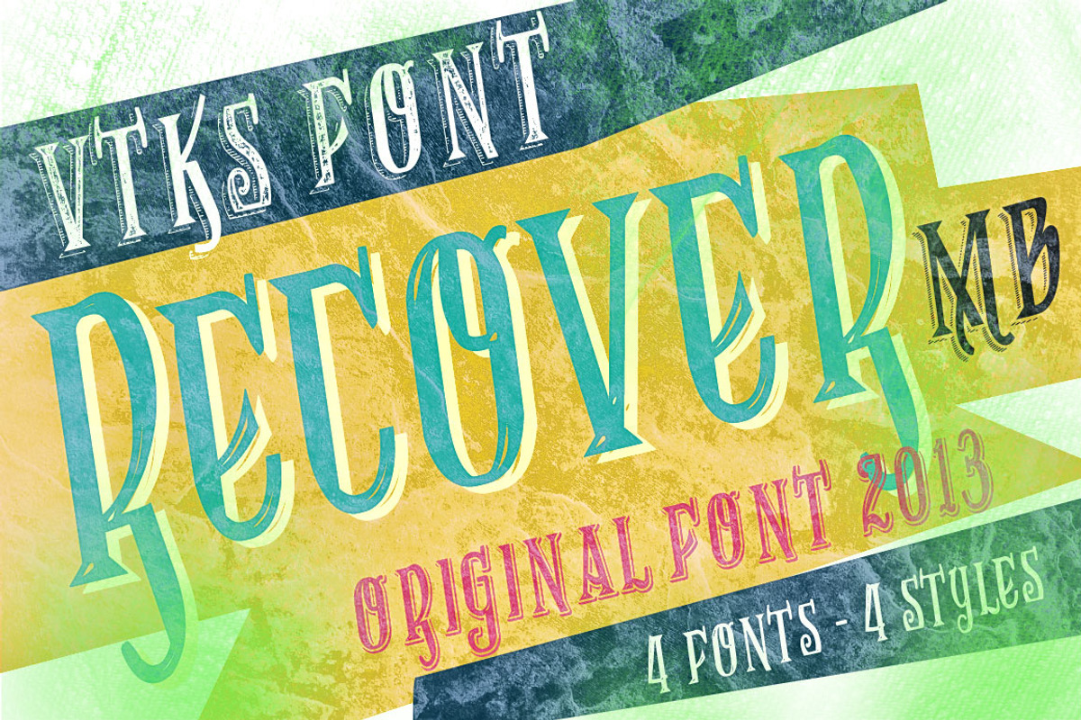 Recovery MB font