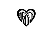 50 Love Bond Heart Icons Vector Bund, an Illustration by Designs_River (Thumbnail 19 of 46)