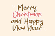 Christmas Chocho, a Handwritten Font by Letterafa Studio (Thumbnail 2 of 6)