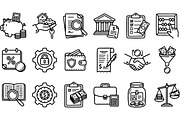 Line Art Finance Icons Bundle For Bu, an Illustration by designvectx (Thumbnail 2 of 3)