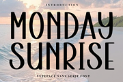 Monday Sunrise, a Script Font by FreshTypeINK (Thumbnail 1 of 7)