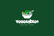Salad icon template illustration, a Branding & Logo Template by Dyn Studio (Thumbnail 1 of 2)