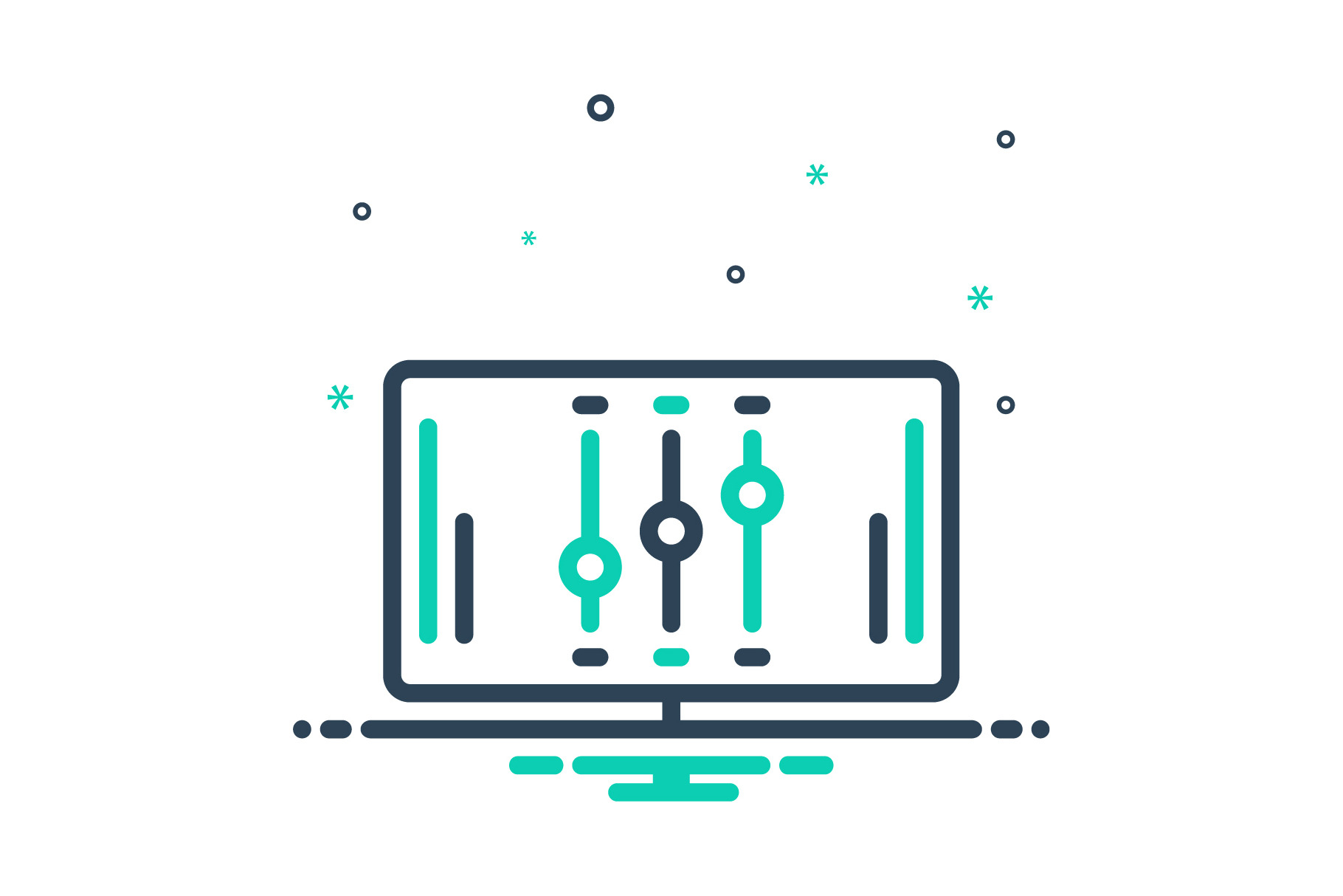 Controls command mix icon, an Icon by Creative priyanka