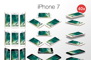 iPhone 7 Mockups, an iPhone Mockup by RadekBroz (Thumbnail 7 of 7)