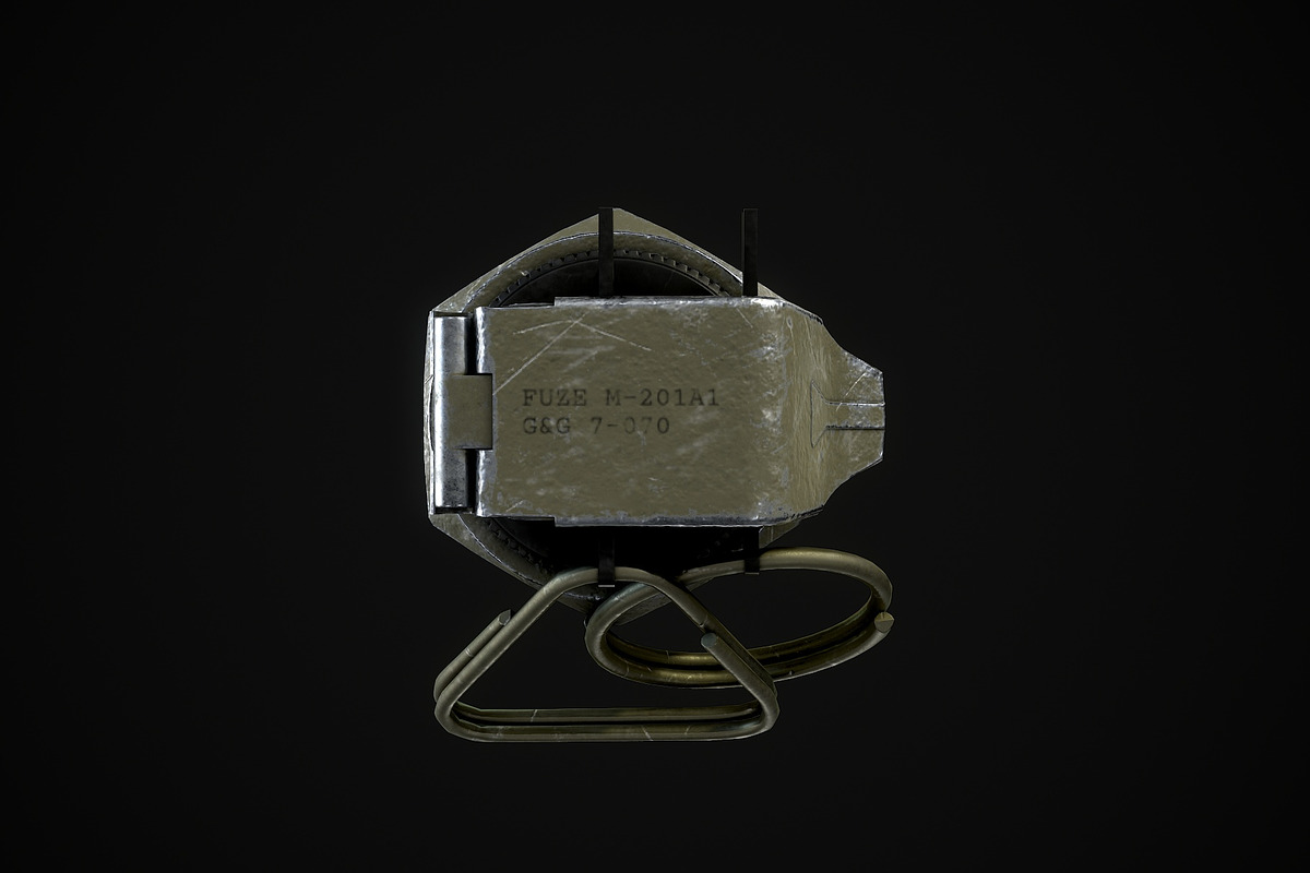 M84 Stun Grenade, an Object 3D Model by Midgardians (Photo 6 of 10)