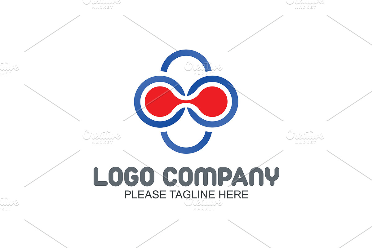20 Logo Connecting Templates Bundle, a Branding & Logo Template by Friendesigns (Photo 9 of 21)