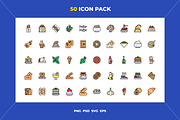 Italian food icons, an Icon by Wencory (Thumbnail 1 of 2)