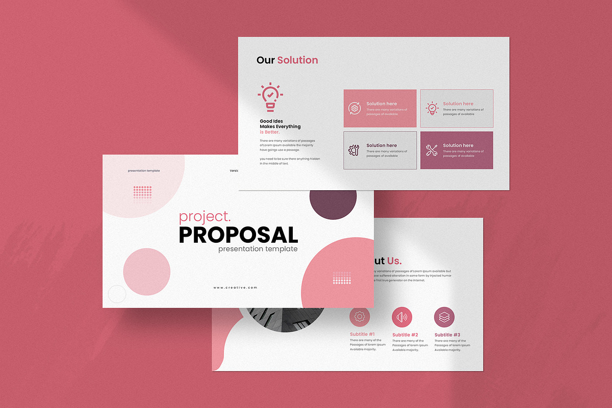 Project Proposal PowerPoint Template, a Presentation Template by ...
