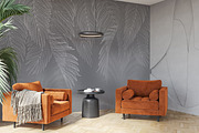 Wallpaper mockup Luxury living room, a Household Mockup by Hunny Badger (Thumbnail 3 of 7)