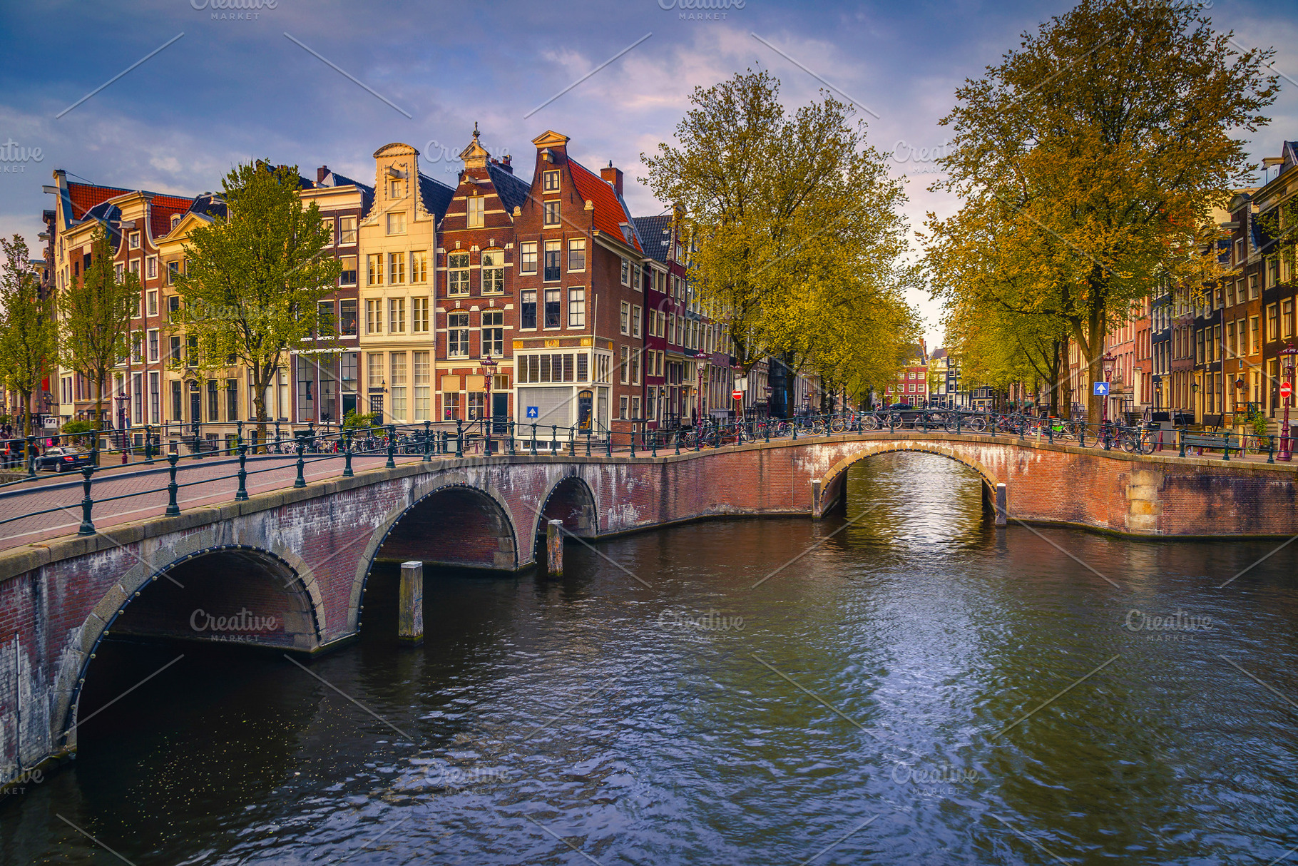 Old bridges above the water canals, an Architecture Photo by Alpine Dreams