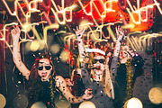 Party Mood Bokeh Ps Overlays preview 4