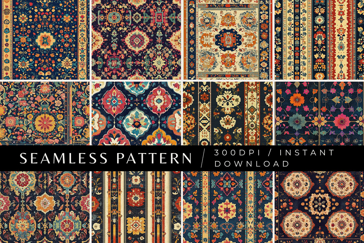 12 Hittites Culture Seamless Pattern, a Pattern Graphic by Inknfolly (Photo 1 of 7)