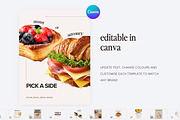 Minimalist Bakery Instagram Template, a Templates & Theme by Pawprints Canvas Co. (Thumbnail 6 of 7)