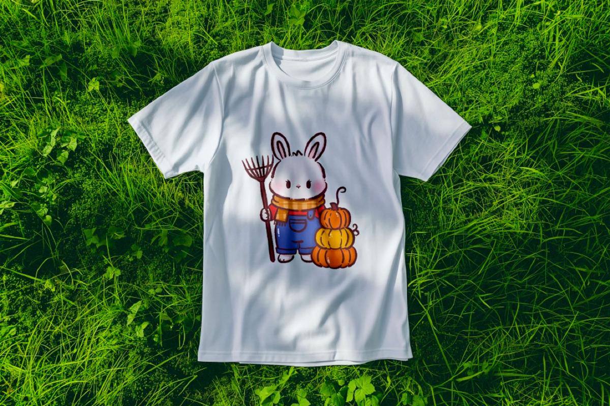 Kawaii Bunny Farmhouse Harvest clipa, an Animal Illustration by Blumensdiary (Photo 6 of 8)