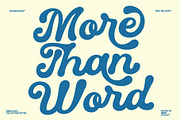Gesture - Bold Script Font, a Script Font by HRDR (Thumbnail 7 of 9)