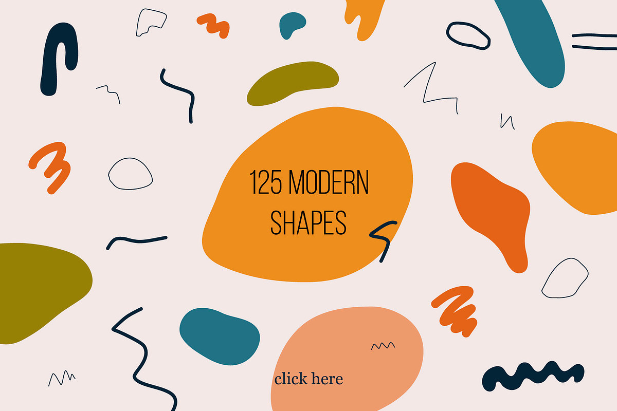 Modern Shapes & Patterns, a Pattern Graphic by Bosotochka♥Art (Photo 8 of 11)