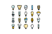 Light bulb collection electricity, an Object Graphic by pikepicture (Thumbnail 1 of 3)