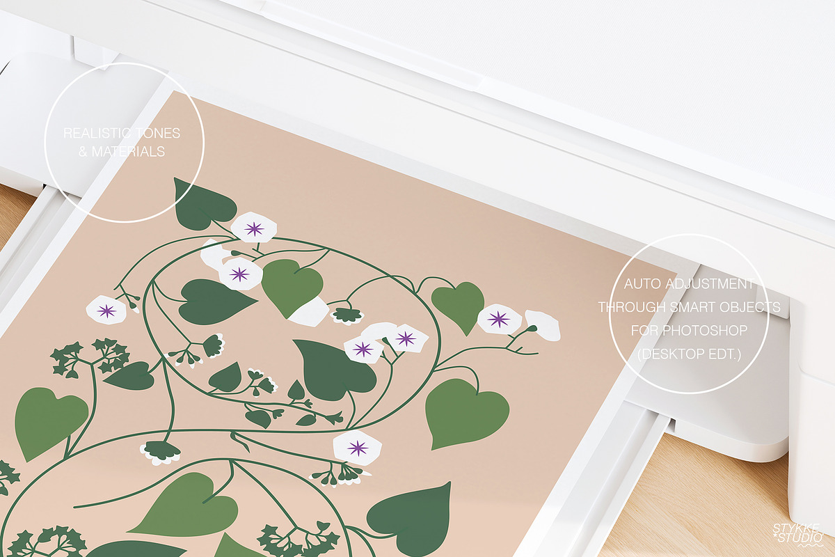 Stationery Printable Paper Mockup, a Household Mockup by Stykke Studio (Photo 8 of 8)