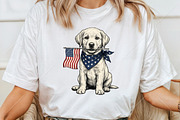 4Th of July Patriotic USA Flag PNG, a Seasonal Illustration by Canvas Craft (Thumbnail 6 of 6)