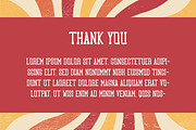 John Lemon - Vintage Groovy Font, a Sans Serif Font by Mightyfire (Thumbnail 3 of 3)
