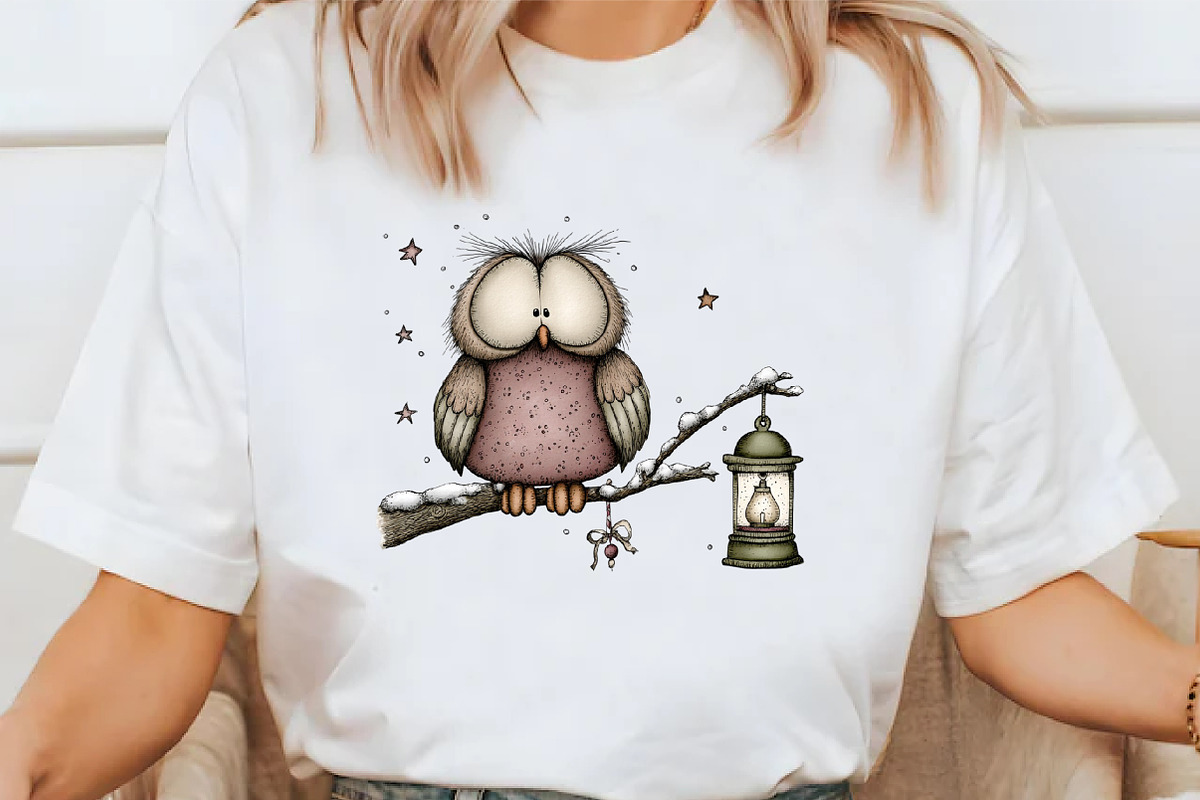 Whimsical Winter Animals Clipart, an Illustration by Libby Wishes (Photo 4 of 7)