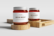 Jam Jar Packaging Mockup, a Packaging Mockup by AndikaGraphic (Thumbnail 5 of 7)