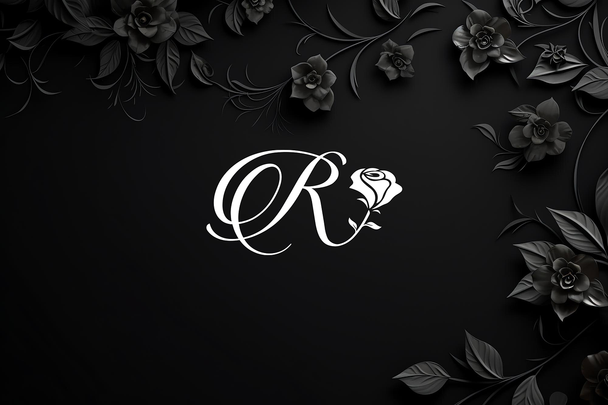 Luxury Letter R with Rose Logo, a Branding & Logo Template by Luxury Logos (Photo 2 of 4)