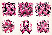 Breast Cancer Awareness PNG, an Illustration by CreationArt (Thumbnail 2 of 5)