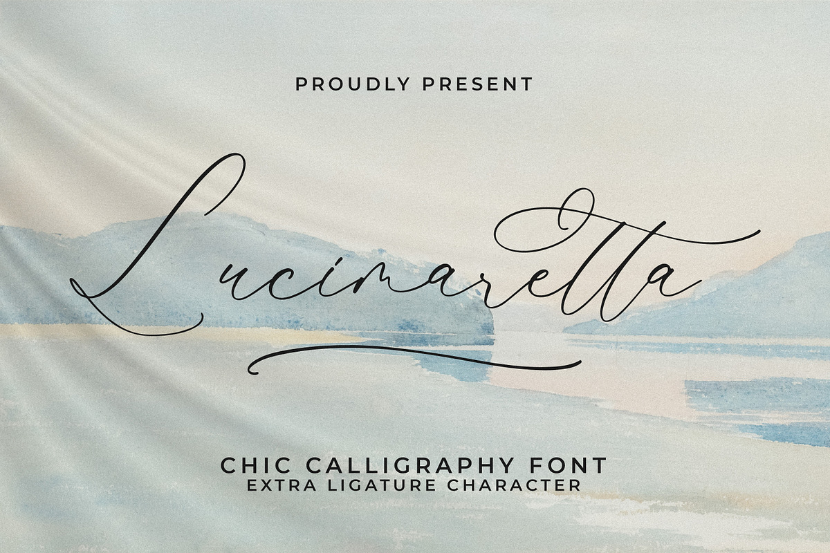 Lucimaretta, a Handwritten Font by Integritype Studio (Photo 1 of 15)
