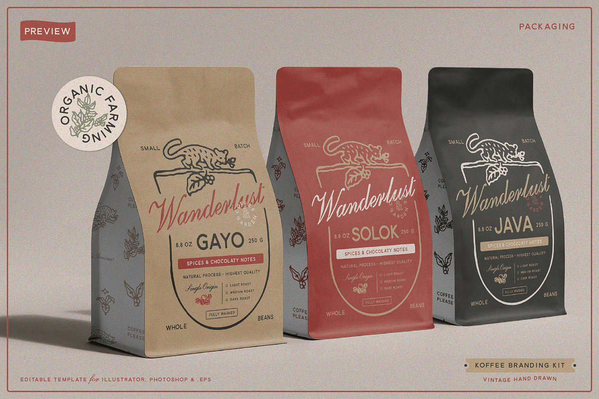 Koffee Branding Kit, a Branding & Logo Template by Refolve Design (Photo 11 of 30)
