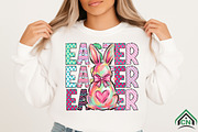 Happy Easter Png, Preppy Bunny Png, an Illustration by Craft Nest (Thumbnail 4 of 6)